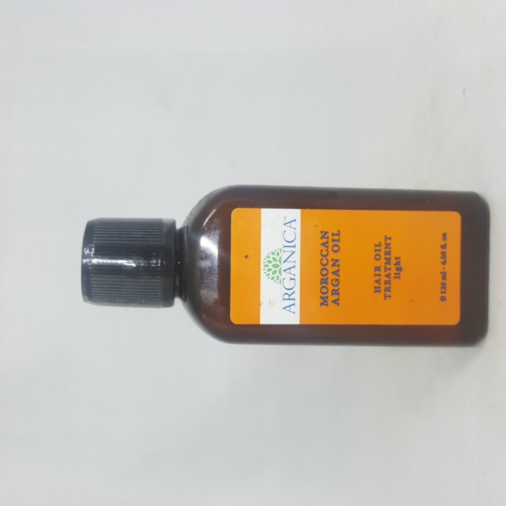 Argan oil hair oil treatment light